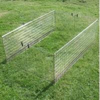 Rabbit Run Wire Enclosure With Shelter 180 x 100 x 50cm