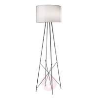 ray f1 floor lamp by flos with glass shade
