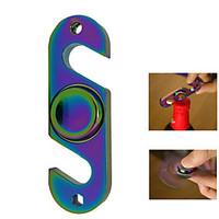 Rainbow Hand Spinner Toy with Bottle Opener Gyro Stress Relief Tip Toy Frugal