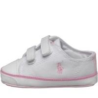 Ralph Lauren Infant Girls Marson Trainers White/Pink