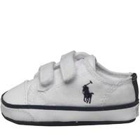 Ralph Lauren Infant Marson Trainers White/Navy