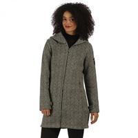 radella hooded fleece rock grey