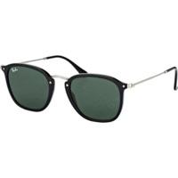 ray ban rb2448n 901 black silvergreen