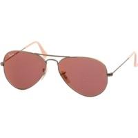 Ray-Ban Aviator Metal RB3025-167/2K (demiglos brushed bronze/red mirror)
