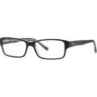 ray ban rx5169 2034 top black on transparent