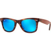 ray ban original wayfarer bicolor rb2140 117617 tortoiselight brownblu ...