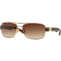 Ray-Ban RB3522 001/13 (gold havana/brown gradient)