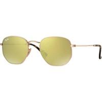 Ray-Ban Hexagonal Flat Lenses RB3548N 001/93 (gold/yellow flash)