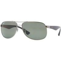 Ray-Ban RB3502 004/58 (gunmetal/green polarized)