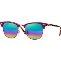 Ray-Ban Clubmaster Mineral Flash Lenses RB3016 1221C3 (violet/green rainbow flash)