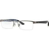 ray ban rx8412 2502 shiny gunmetalblack