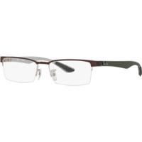 ray ban rx8412 2892 silver top on brown