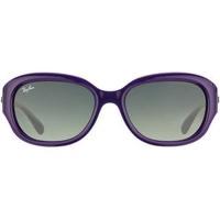 Ray-Ban RB4198 604671 (opal violet/grey gradient)