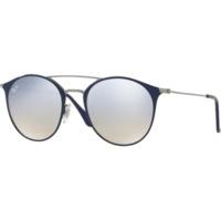 Ray-Ban RB3546 9010/9U (gunmetal top blue/grey flash gradient)