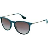 ray ban erika rb4171 60028g rubber bluegradient grey