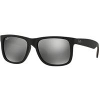 ray ban justin rb4165 6226g small black matt