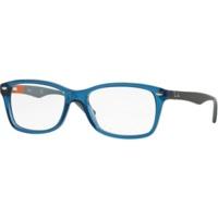 Ray-Ban RX5228 5547 (blue crystal/gun on orange-grey)