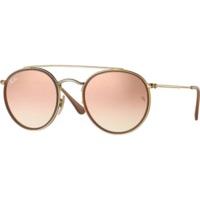 Ray-Ban Round Double Bridge RB3647N 001/7O (gold/copper gradient flash)