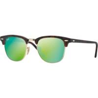 Ray-Ban Clubmaster RB3016 114519 (sand havana-gold/grey-mirrored green)