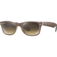 ray ban new wayfarer rb2132 614585 dark redbrown gradient