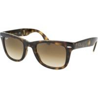 ray ban wayfarer folding rb4105 71051 shiny havanafaded brown