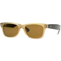 ray ban new wayfarer rb2132 945 honeycrystal brown