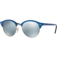 ray ban clubround rb4246 98430 blue pearlsilver mirrored