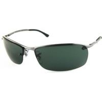 ray ban top bar rb3183 00471 gunmetalgrey green