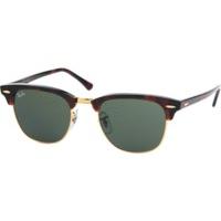 ray ban clubmaster rb3016 w0366 mock tortoise aristagreen