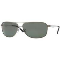 Ray-Ban RB3506 029/9A (matte gunmetal/polarized green)