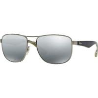 Ray-Ban RB3533 004/88 (gunmetal-blue-green/grey gradient mirrored)