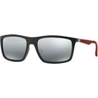 Ray-Ban RB4228 618588 (grey/grey gradient mirrored)