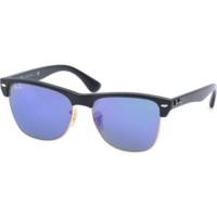 ray ban oversized clubmaster rb4175 8771m black goldviolet mirrored