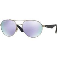 ray ban rb3536 0194v silver blueviolet mirrored