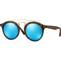 Ray-Ban RB4256 609255/46 tortoise/gold/blue mirror