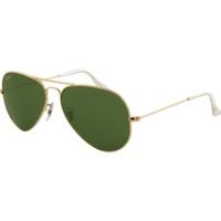 ray ban aviator large metal rb3025 00158 polarized aristacrystal green