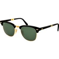 ray ban clumaster folding rb2176 901 gold blackgreen