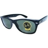 ray ban new wayfarer rb2132 901 blackgrey green