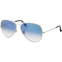 Ray-Ban Aviator Large Metal RB3025 003/3F (silver/light blue gradient)