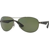 Ray-Ban RB3526 029/9A (gunmetal black/G15 green polarized classic)