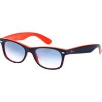 ray ban new wayfarer rb2132 7893f blue orangecrystal white blue