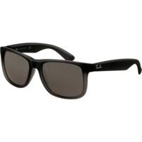 Ray-Ban Justin RB4165 852/88 (rubber grey transparent/gray silver mirror)