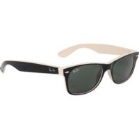 ray ban new wayfarer rb2132 875 top black on beigegreen