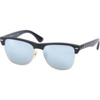 ray ban oversized clubmaster rb4175 8774t matte black aristapink mirro ...