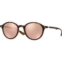 ray ban round liteforce rb4237 894z2 havanacopper flash