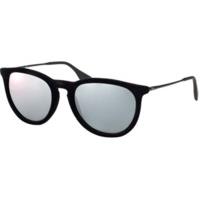 Ray-Ban Erika RB4171 6075/6G (velvet black/silver mirrored)