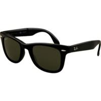 ray ban wayfarer folding rb4105 60158 polarized blacknatural green