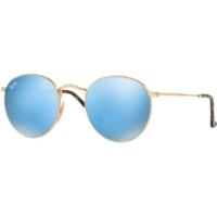 ray ban rb3447n 0019o goldlight blue gradient flash