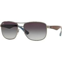 Ray-Ban RB3533 004/8G (gunmetal-brown-blue/grey gradient)