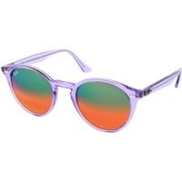 Ray-Ban RB2180 6280A8 (violet/orange gradient mirror)